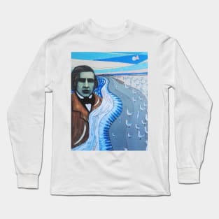 Chopin at the beach Long Sleeve T-Shirt